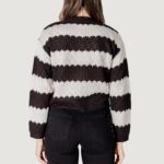 Cardigan Jacqueline de Yong JDYSUN MIA L/S Black-White - Foto 4