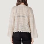 Cardigan Only ONLASA LS STRUCTURE Beige chiaro - Foto 4