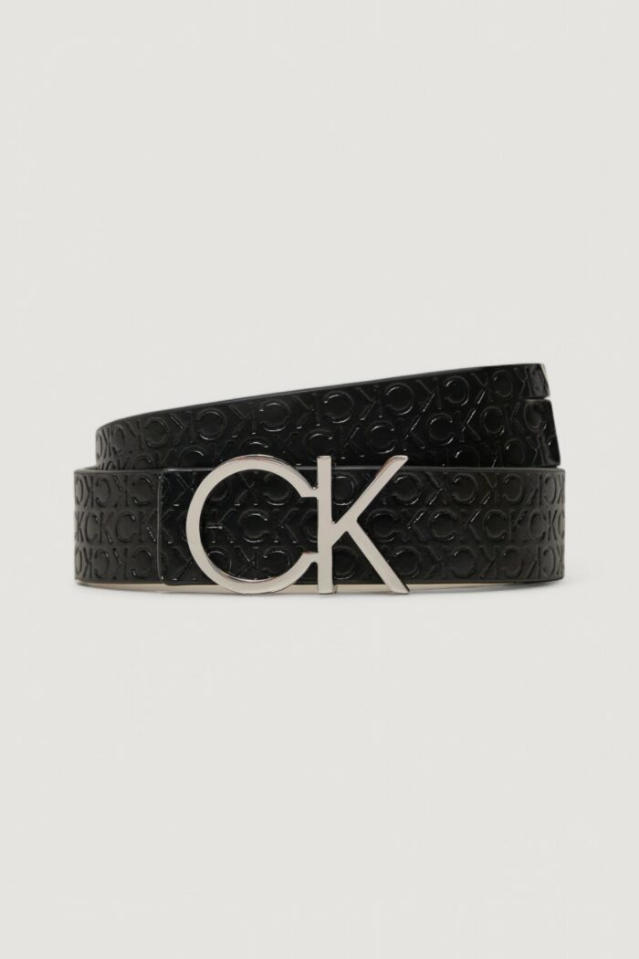 Cinta Calvin Klein CK REVERSIBLE BELT 3.0_MONO Nero – Grigio