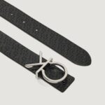 Cinta Calvin Klein CK REVERSIBLE BELT 3.0_MONO Nero - Grigio - Foto 3