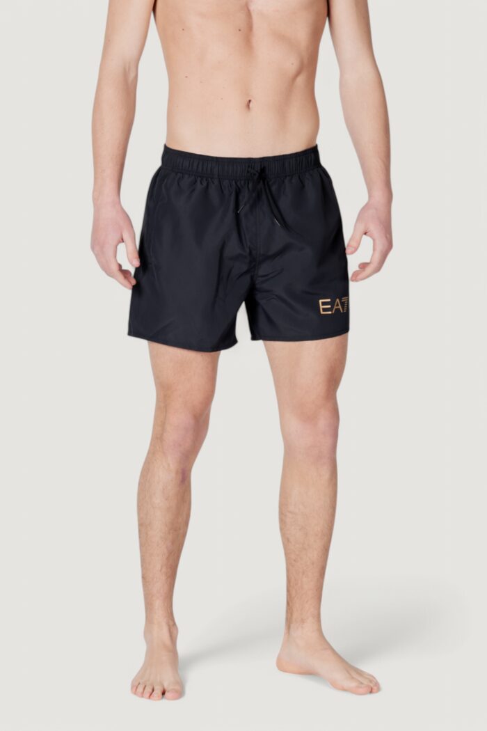 Costume boxer Ea7  Black gold