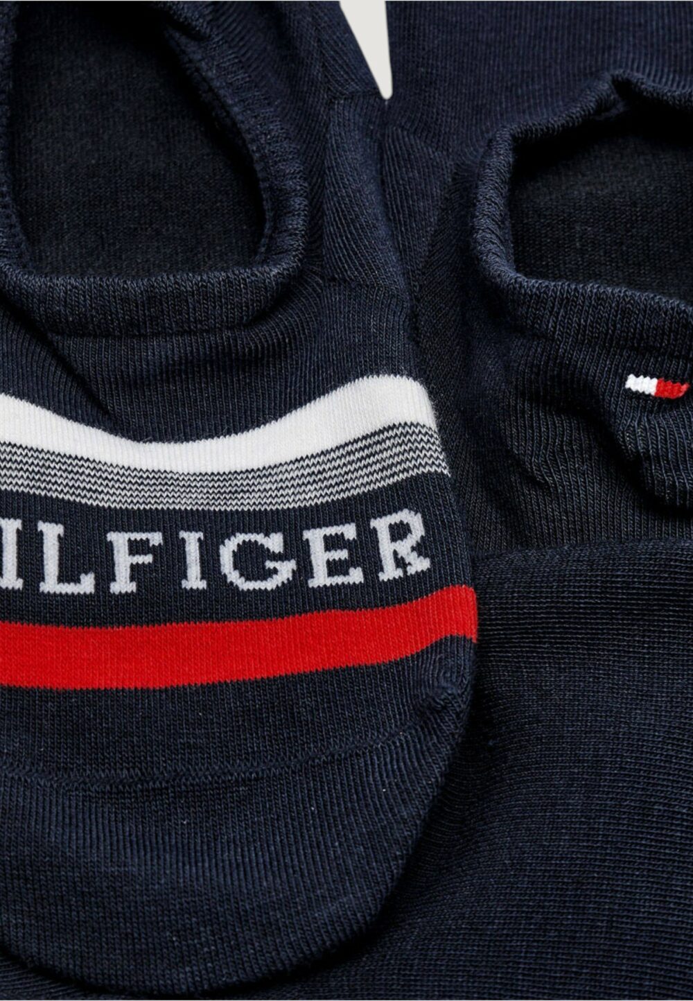 Fantasmini Tommy Hilfiger TH MEN FOOTIE 2P HILFIGER TAB Blue scuro - Foto 2