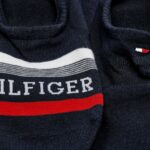 Fantasmini Tommy Hilfiger TH MEN FOOTIE 2P HILFIGER TAB Blue scuro - Foto 2