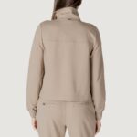 Felpa senza cappuccio Street One Zip_Jacket_loose fit_ Set Beige - Foto 4