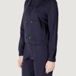 Felpa senza cappuccio Street One Zip_Jacket_loose fit_ Set Blue scuro - Foto 2