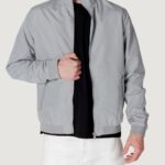 Giacchetto Jack Jones JJERUSH HARRINGTON BOMBER NOOS Grigio Chiaro - Foto 1