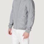 Giacchetto Jack Jones JJERUSH HARRINGTON BOMBER NOOS Grigio Chiaro - Foto 4