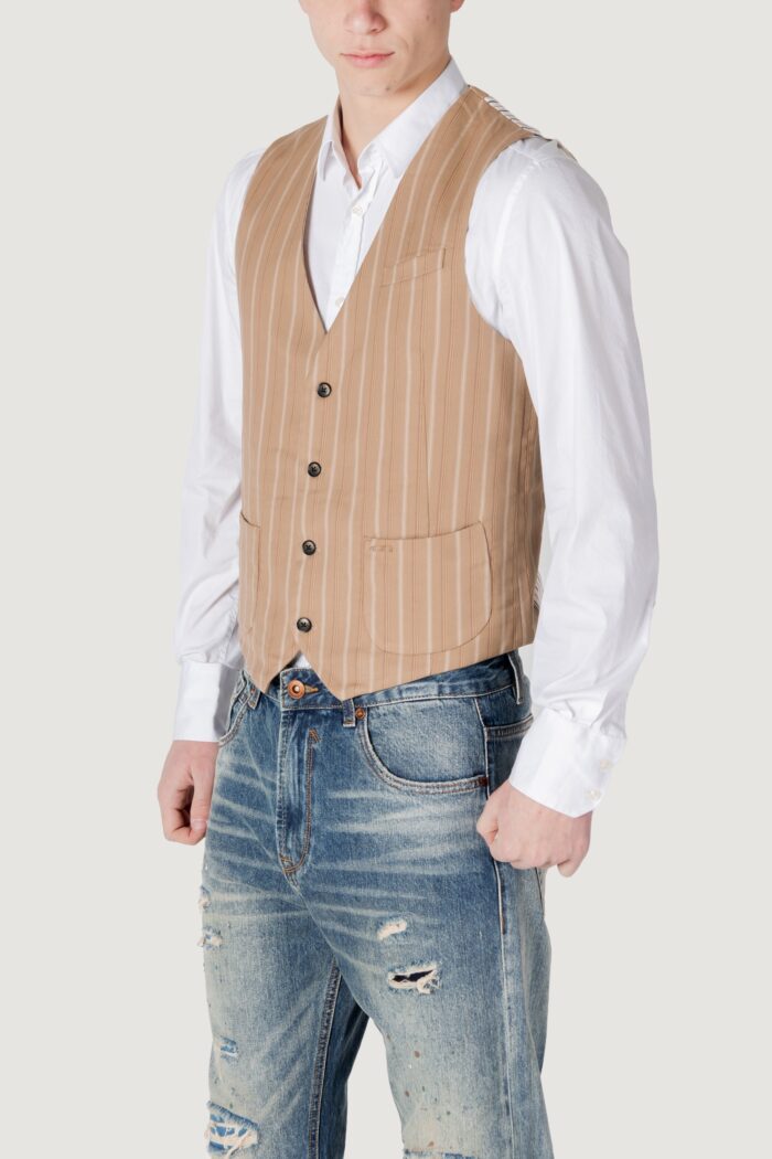 Gilet Casual Gianni Lupo  Beige