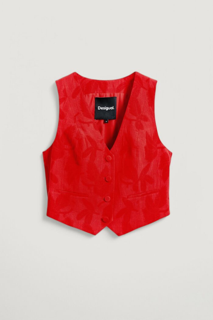 Gilet da completo Desigual CHALECO_PORTLAND Rosso