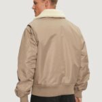 Giubbotto Calvin Klein Jeans AVIATOR SHERPA JACKE Beige - Foto 2