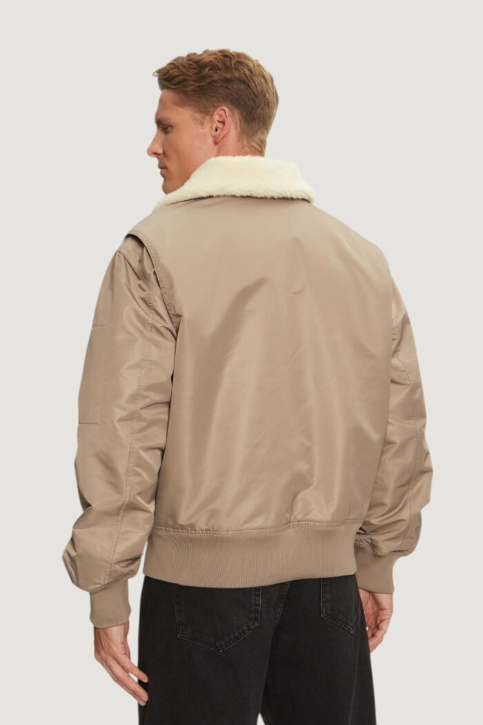 Giubbotto Calvin Klein AVIATOR SHERPA JACKE Beige