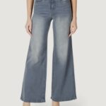 Jeans bootcut ICHI IHTWIGGY WIDE Grigio - Foto 1