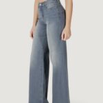 Jeans bootcut ICHI IHTWIGGY WIDE Grigio - Foto 2