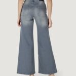 Jeans bootcut ICHI IHTWIGGY WIDE Grigio - Foto 4