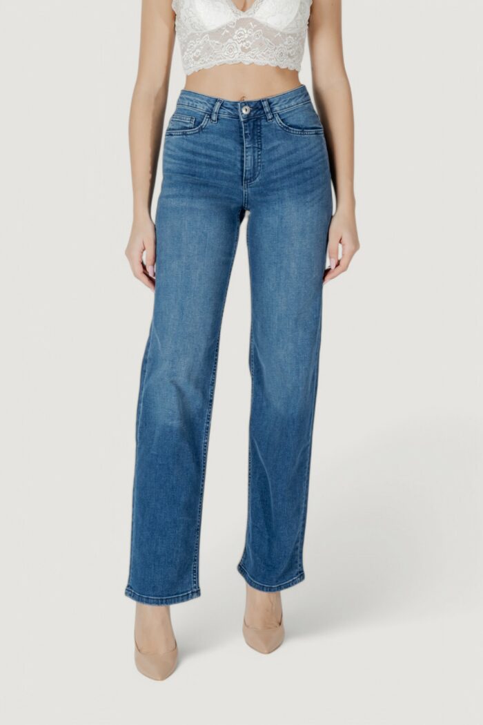 Jeans larghi Ichi IHTWIGGY STRAIGHT Denim