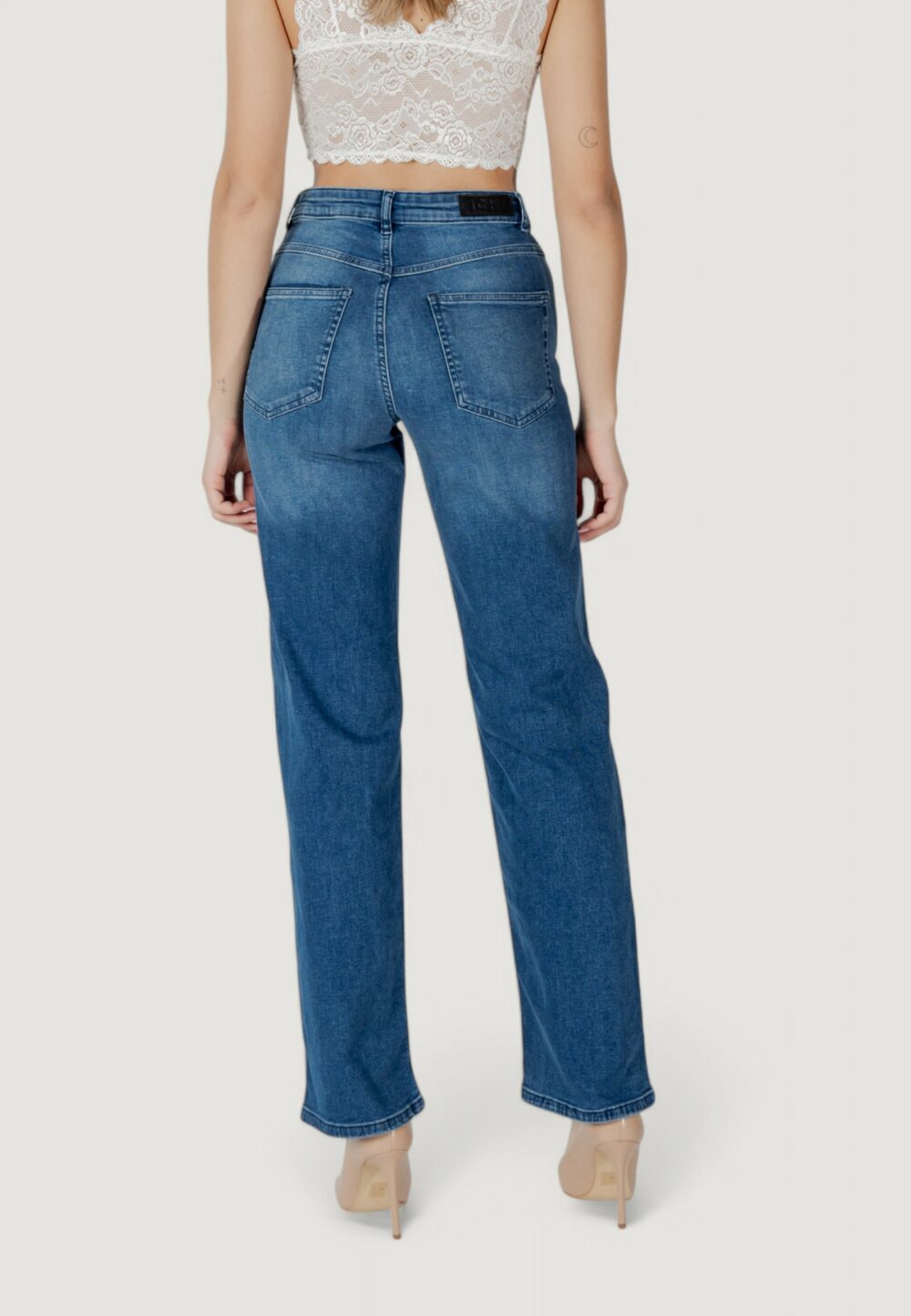 Jeans larghi ICHI IHTWIGGY STRAIGHT Denim - Foto 5