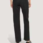 Jeans mom Calvin Klein Jeans HIGH RISE STRAIGHT Nero - Foto 2