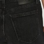 Jeans mom Calvin Klein Jeans HIGH RISE STRAIGHT Nero - Foto 4