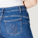 Jeans mom Liu-Jo UP MAGNETIC REG.W. Denim - Foto 5