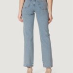 Jeans mom Only Onlhollywood-Riley Crys Hw S Red Dnm Cro Denim - Foto 4