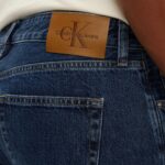 Jeans Calvin Klein Jeans STANDARD STRAIGHT Blue Denim Scuro - Foto 5