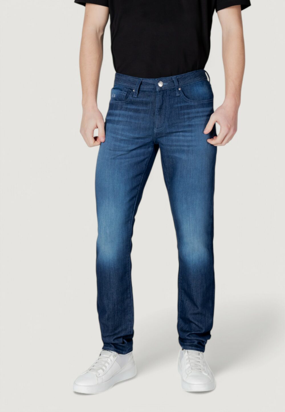 Jeans skinny Armani Exchange  Blue Denim Scuro - Foto 1