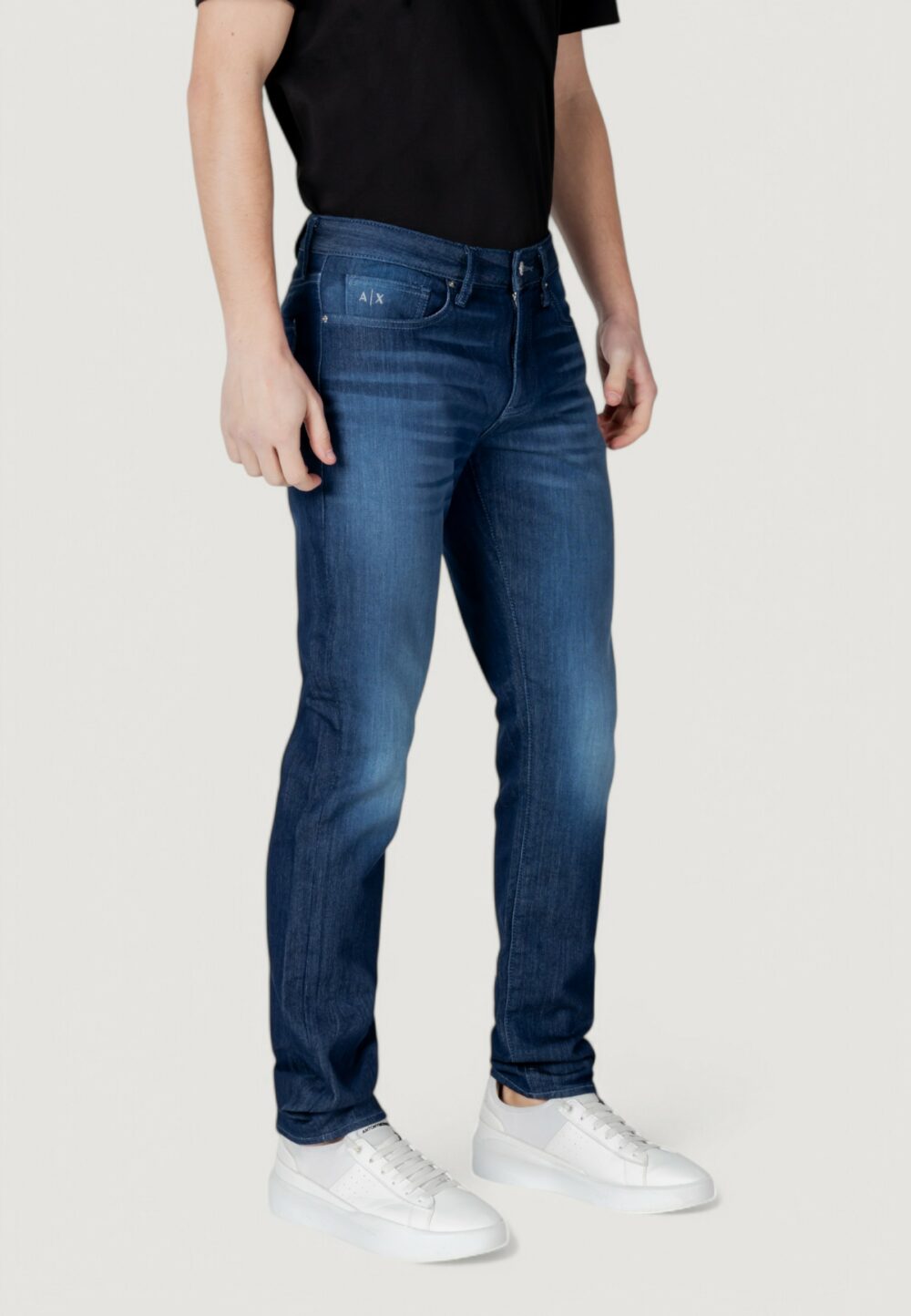 Jeans skinny Armani Exchange  Blue Denim Scuro - Foto 3