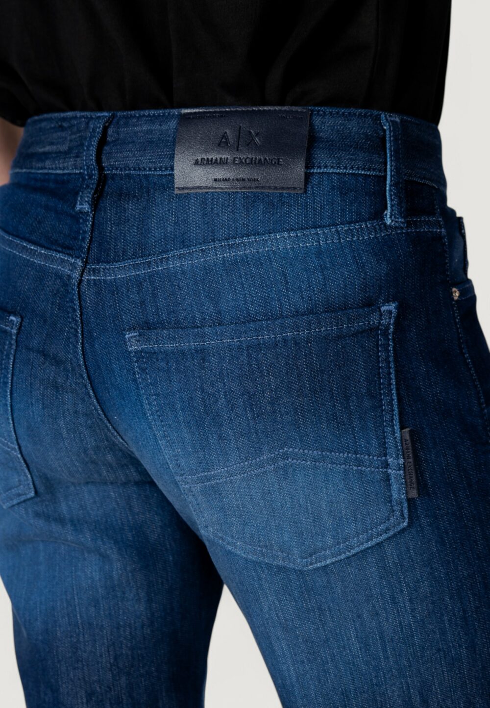 Jeans skinny Armani Exchange  Blue Denim Scuro - Foto 5