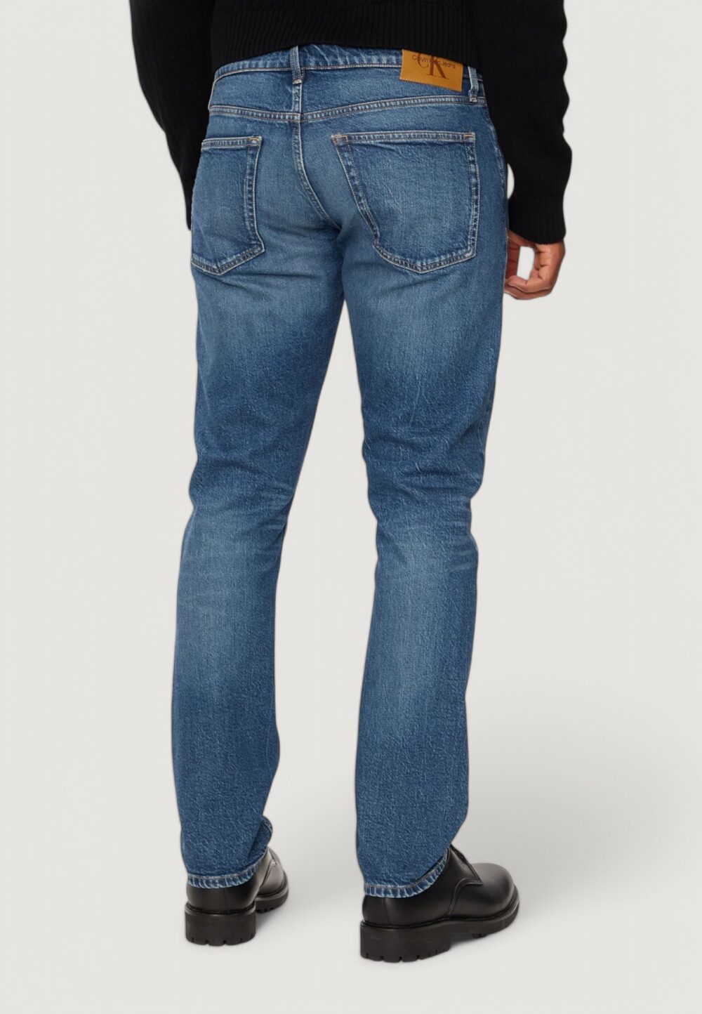 Jeans slim Calvin Klein Jeans  Blue Denim - Foto 4