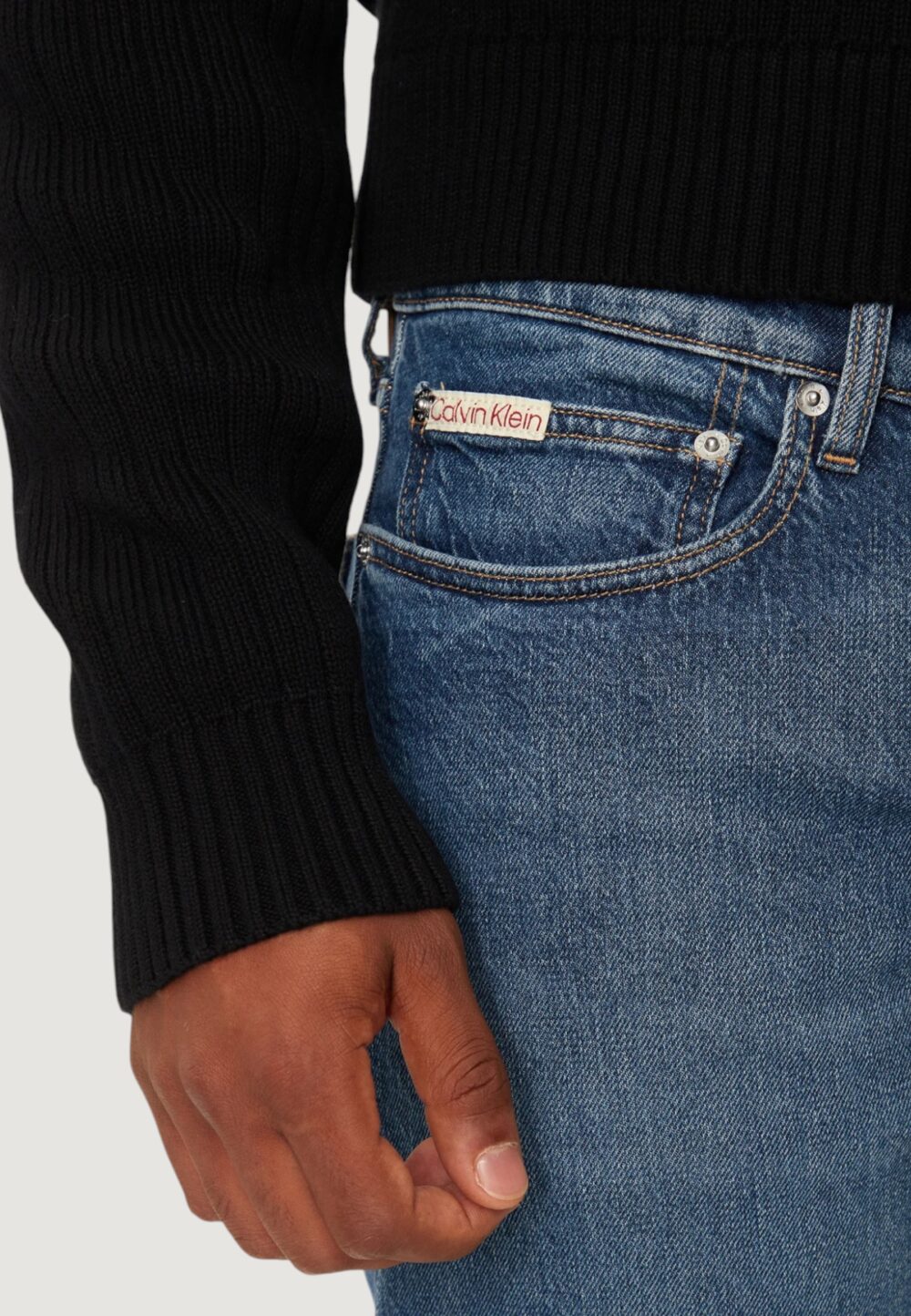 Jeans slim Calvin Klein Jeans  Blue Denim - Foto 3