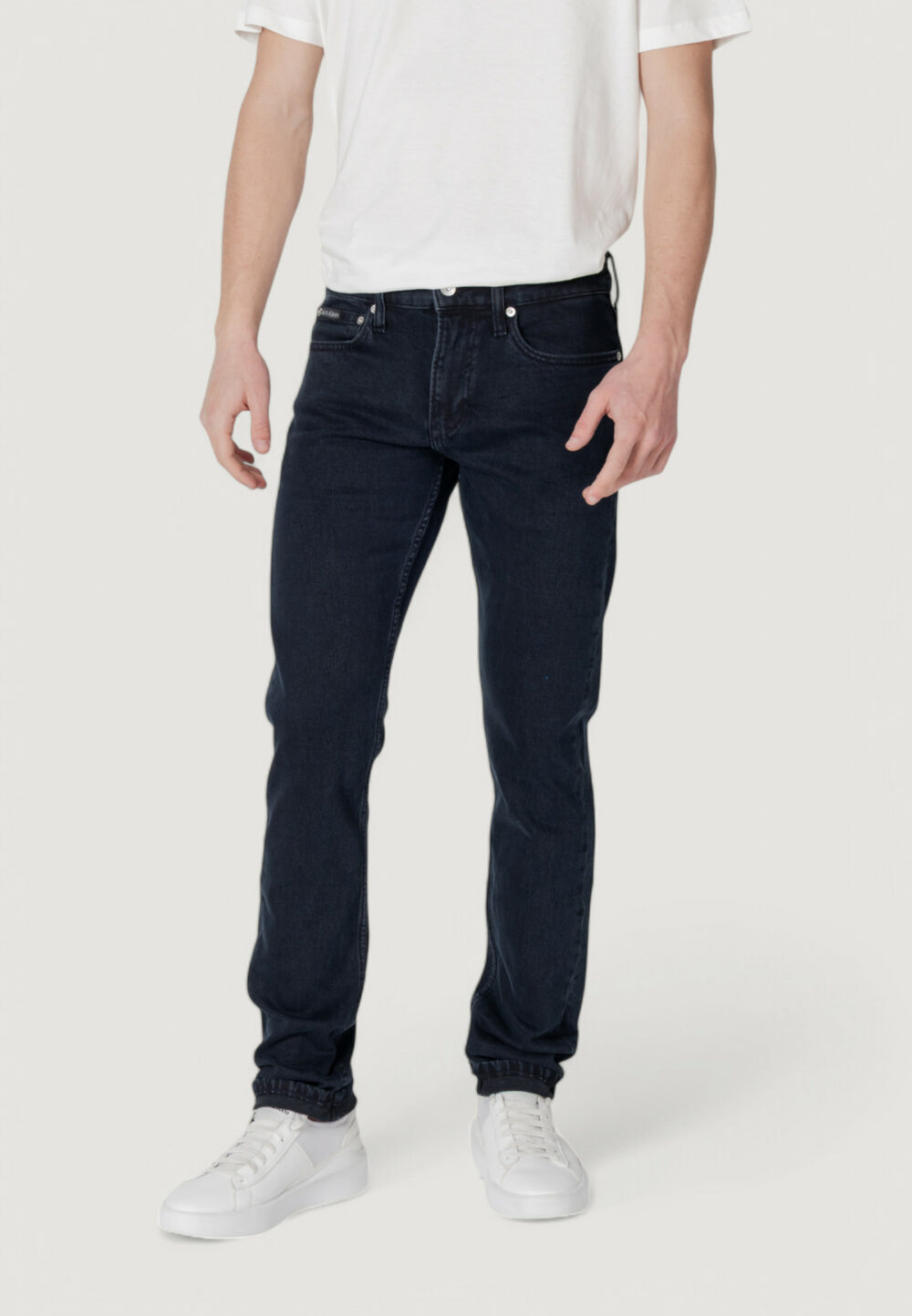 Jeans slim Calvin Klein Jeans  Blue Denim Scuro - Foto 1