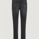 Jeans slim Calvin Klein Jeans SLIM STRAIGHT Nero - Foto 4