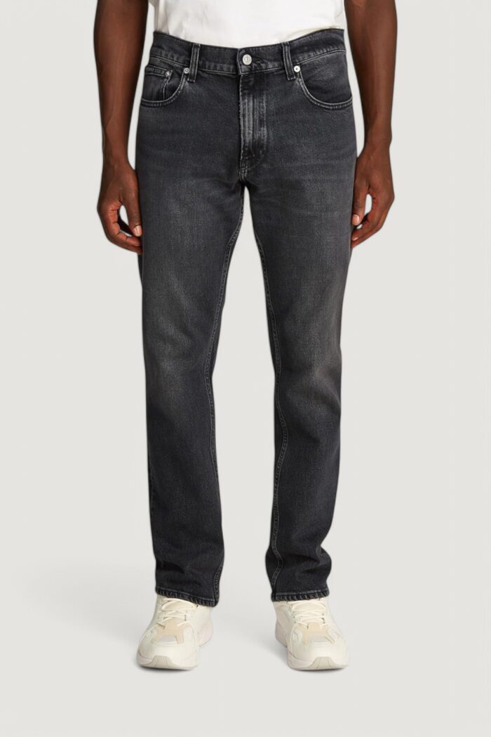 Jeans slim Calvin Klein SLIM STRAIGHT Nero