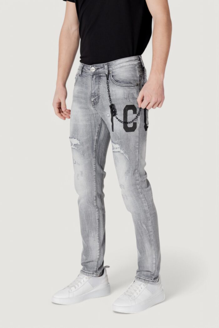 Jeans slim Icon  Grigio