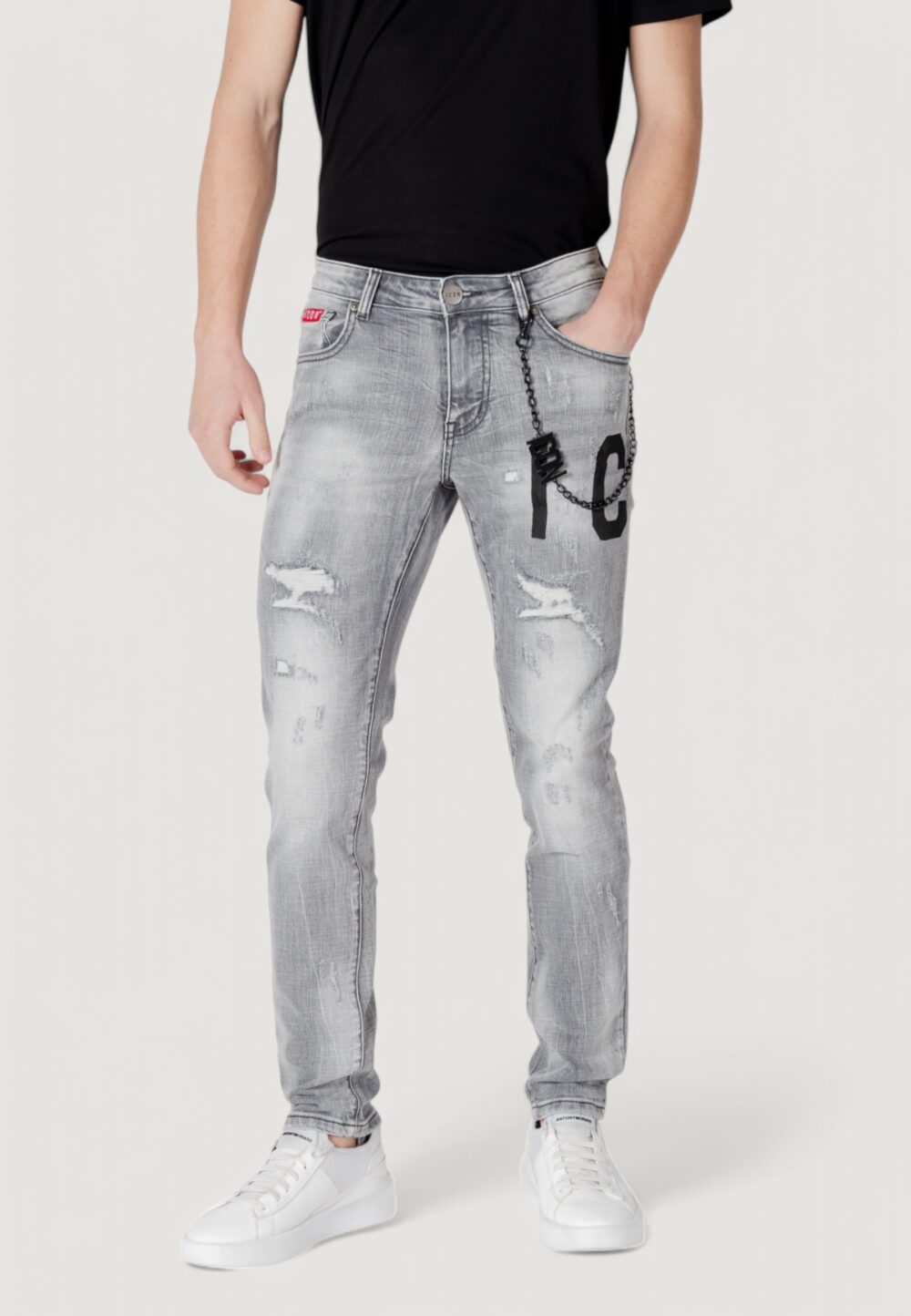 Jeans slim Icon  Grigio - Foto 1