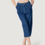 Jeans Only Onllerin Hw Balloon Db Dnm Qyt Blue Denim Scuro - Foto 1