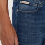 Jeans Tapered Calvin Klein Jeans SLIM TAPER Blue Denim Scuro - Foto 3