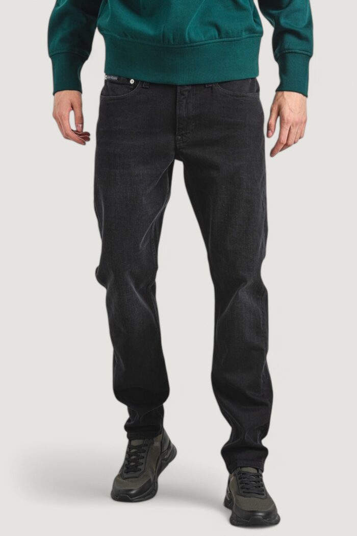 Jeans Tapered Calvin Klein SLIM TAPER Nero