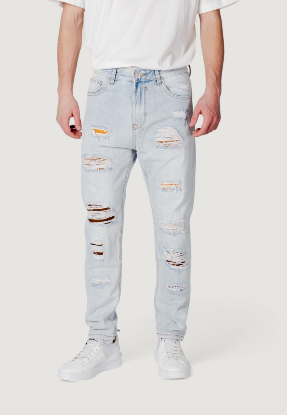 Jeans Tapered Gianni Lupo  Denim - Foto 1