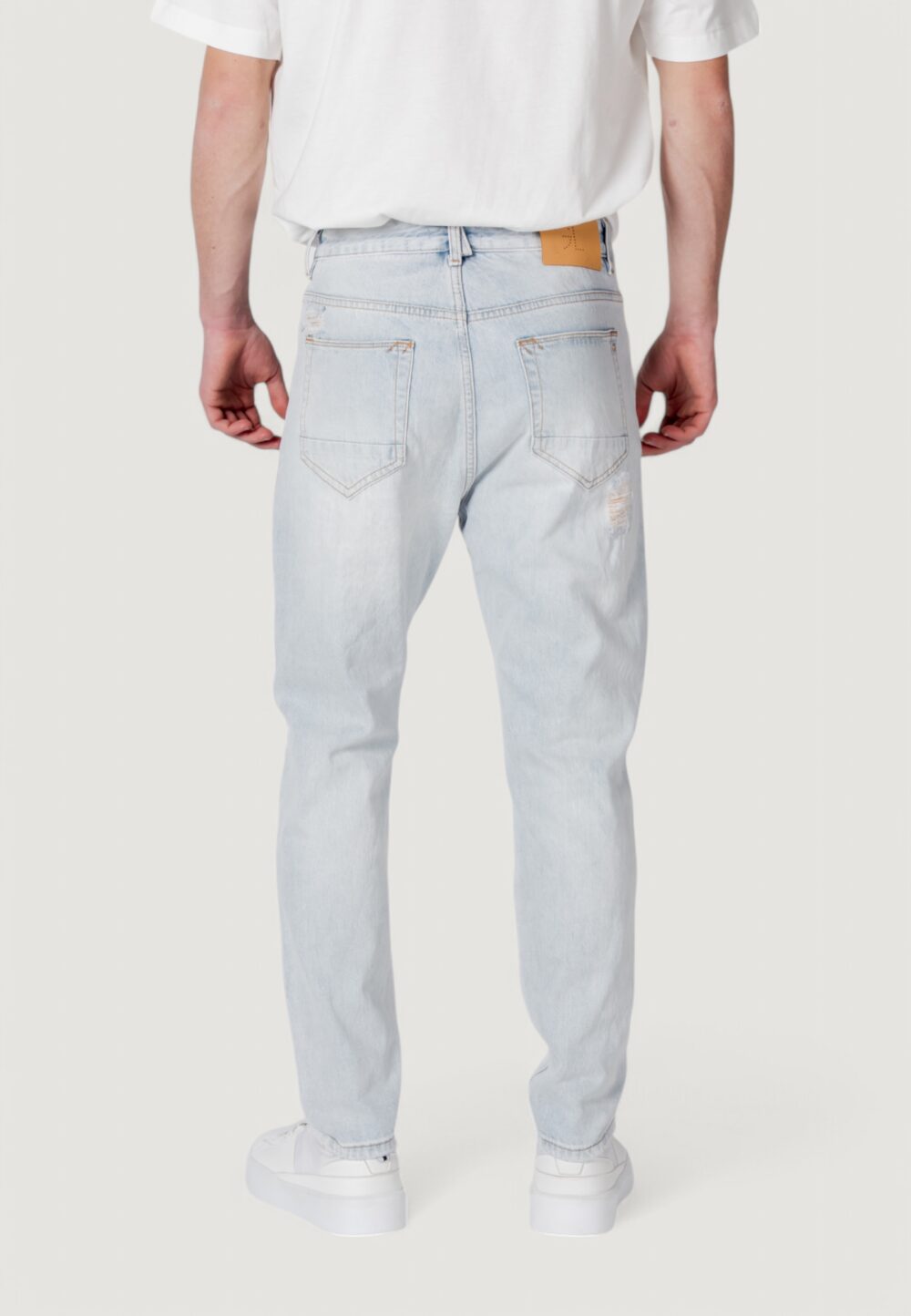 Jeans Tapered Gianni Lupo  Denim - Foto 4