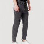 Jeans Tapered Gianni Lupo  Nero - Foto 3