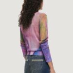 Maglia Desigual JERS_BOGEN Lilla - Foto 4