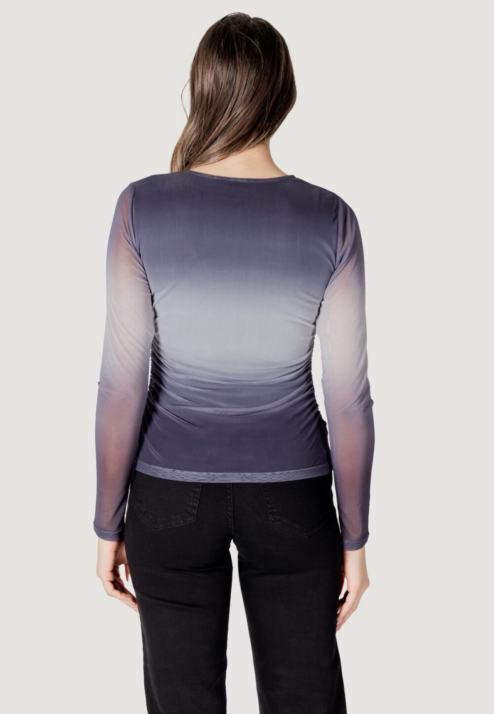 Maglia ICHI IHPENLOPA LS Grigio - Foto 4