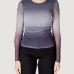 Maglia ICHI IHPENLOPA LS Grigio - Foto 5