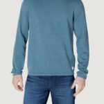 Maglia Jack Jones Jjeleo Knit Crew Neck Noos Indigo - Foto 5