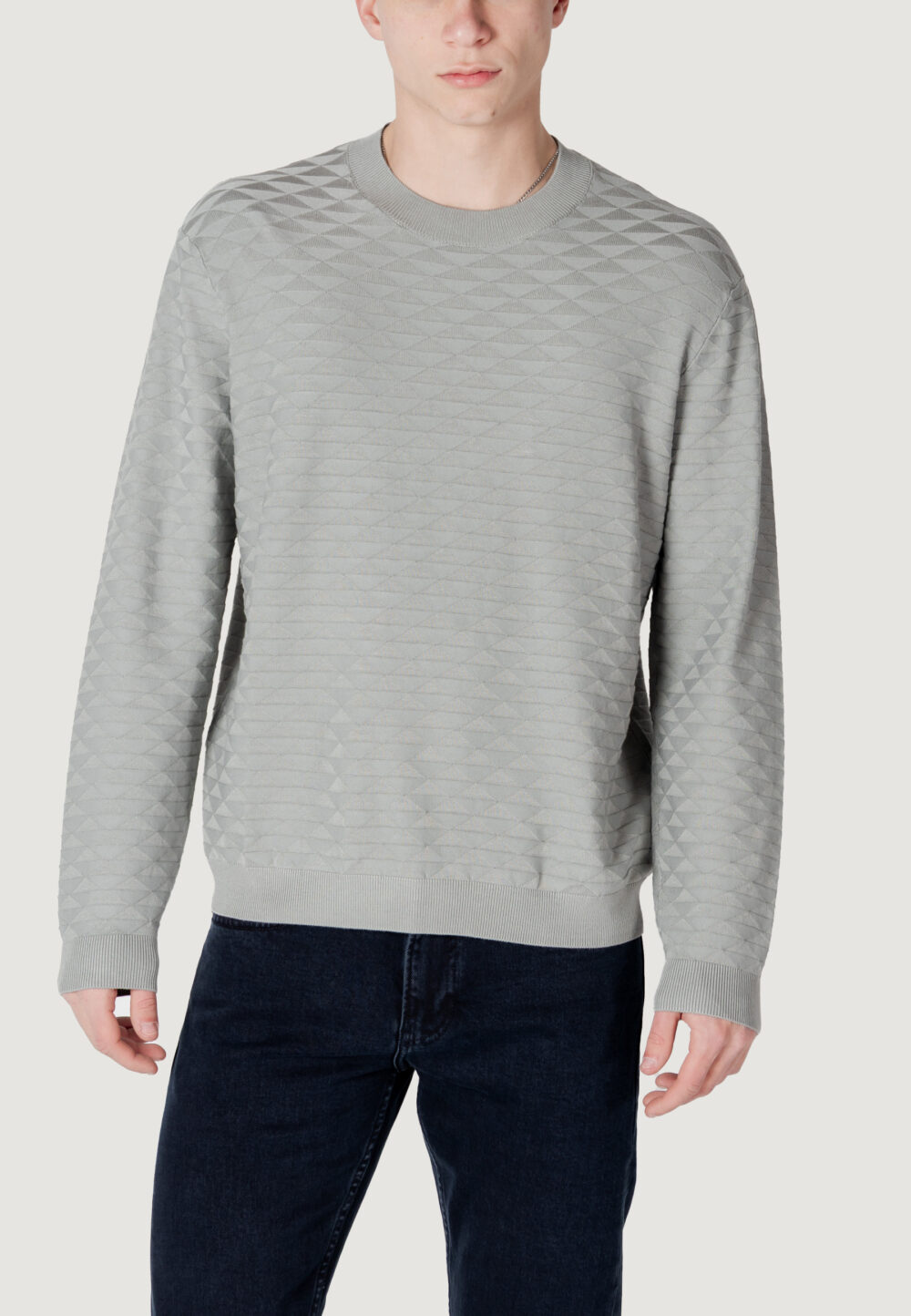 Maglione Armani Exchange  Grigio - Foto 1