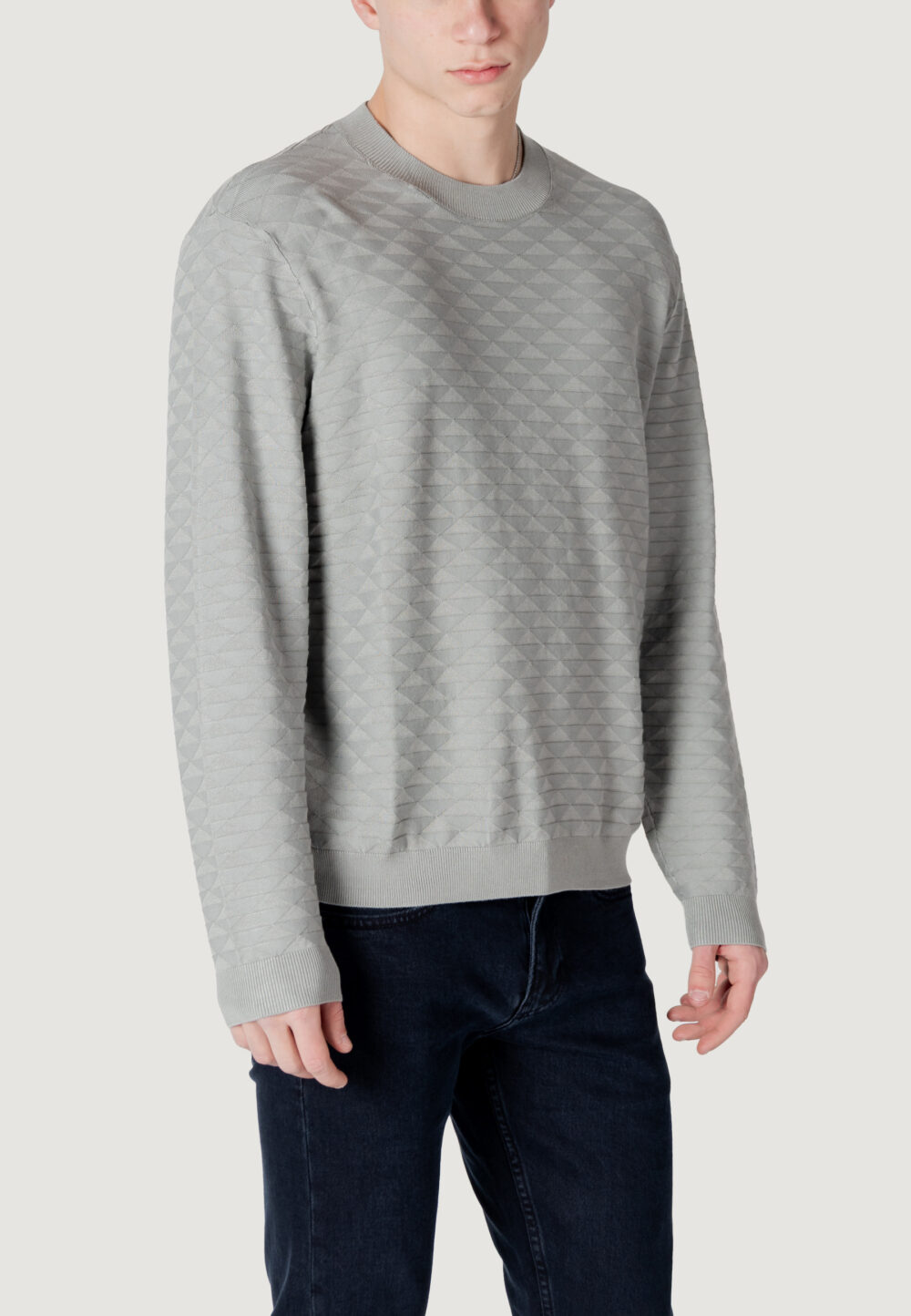 Maglione Armani Exchange  Grigio - Foto 3