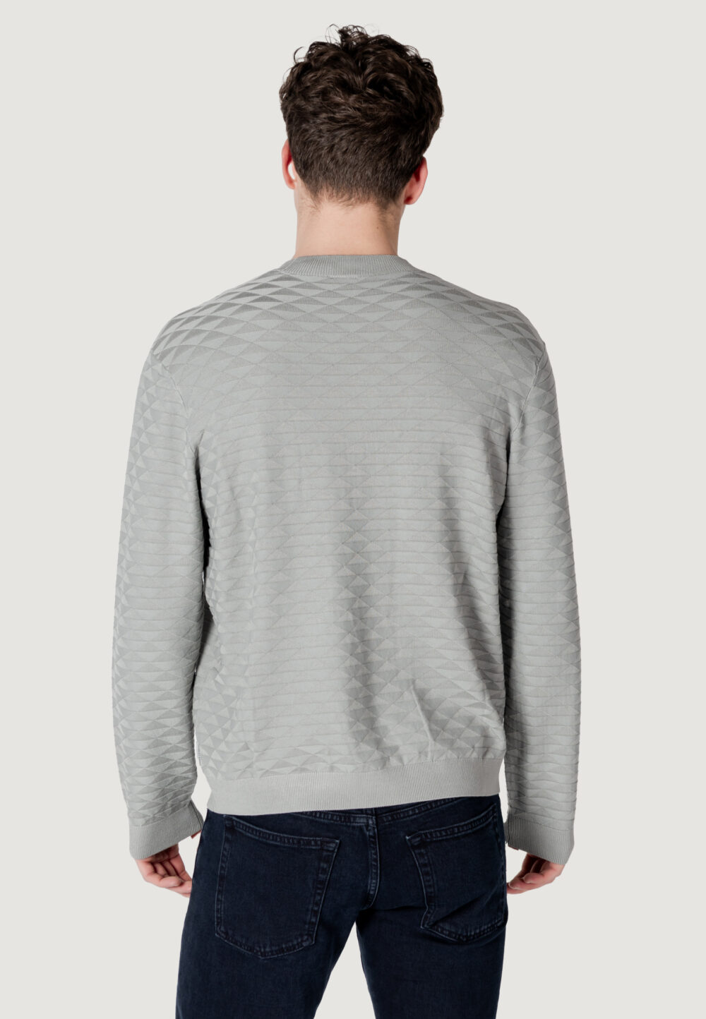 Maglione Armani Exchange  Grigio - Foto 5