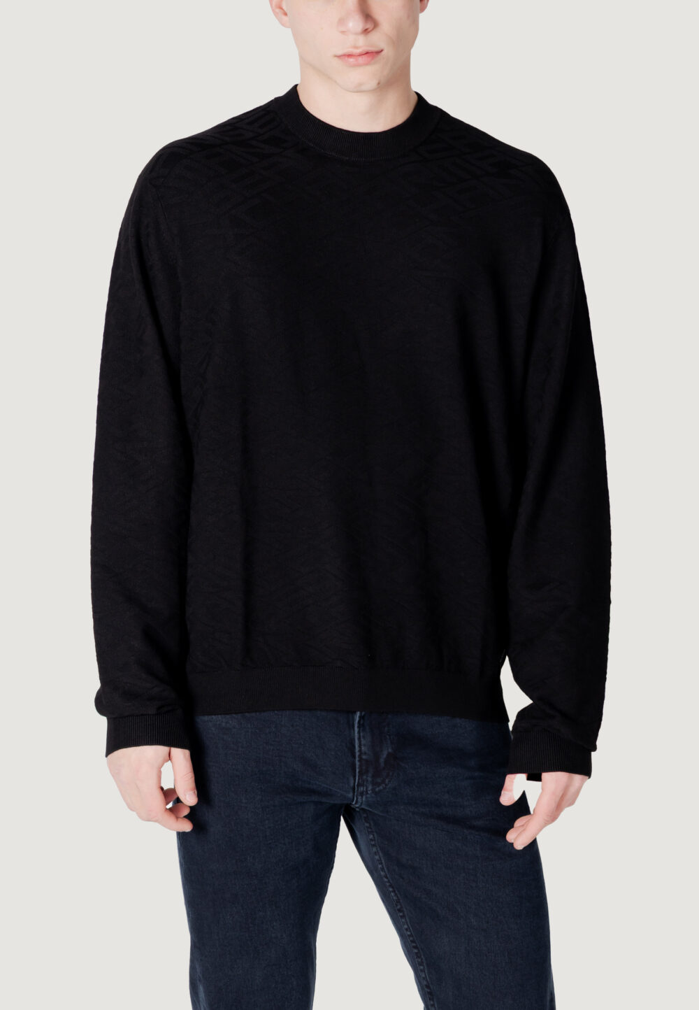 Maglione Armani Exchange  Nero - Foto 1