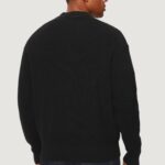 Maglione Calvin Klein Jeans CHUNKY TEXTURE SWEAT Nero - Foto 4